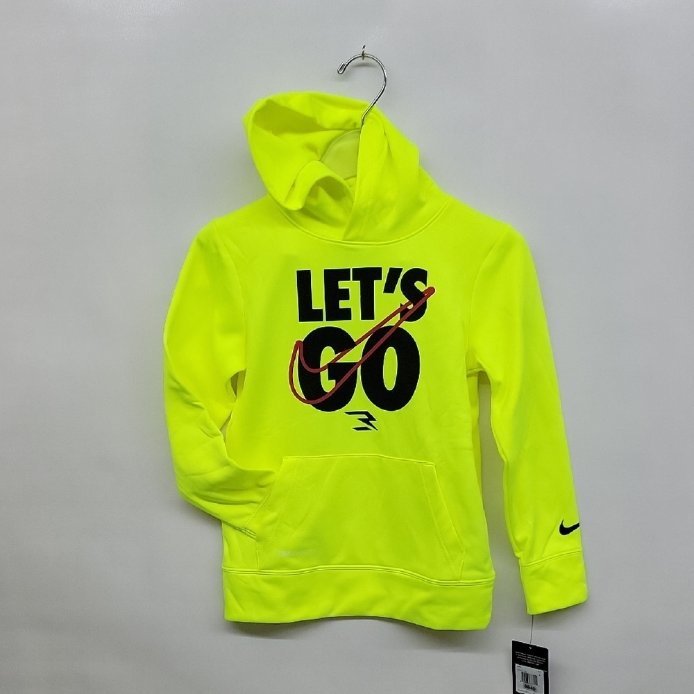 Nike Neon Hoodie Sweatshirt Bold Graphic